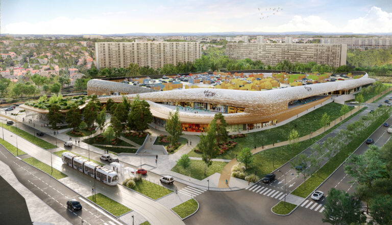 Extension et transformation des Galeries Lafayette