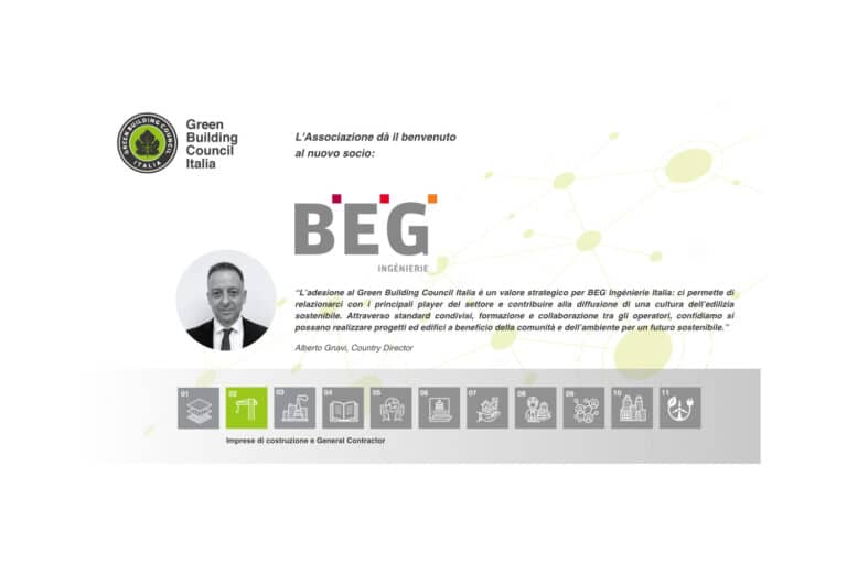 GBC adesione BEG Ingégnerie Italia