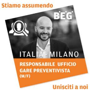 Responsabile Ufficio Gare Preventivista (M/F) Italia